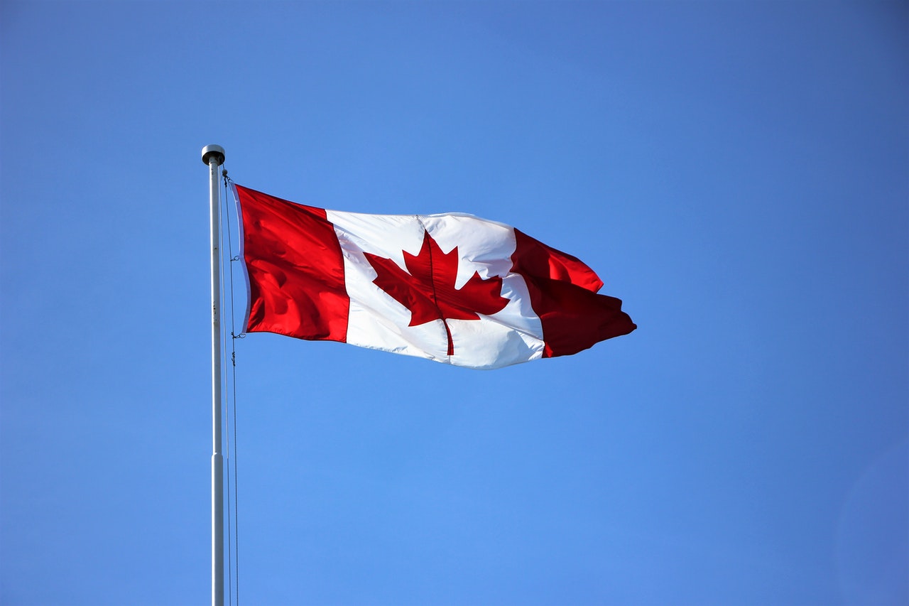 Canadian flag to represent Fort McMurray